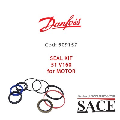 509157 - KIT GUARNIZIONE 51 V160 PER MOTORE